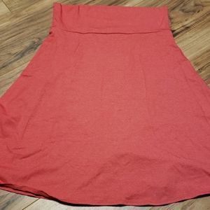 NWOT LLR pink heathered azure skirt